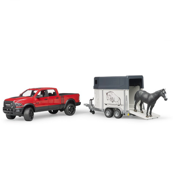 Pick-Up RAM 2500 com Atrelado e Cavalo - Image 2