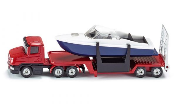 Camião transporte pesados com Barco - Image 2