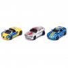 Conjunto de 3 carros desportivos