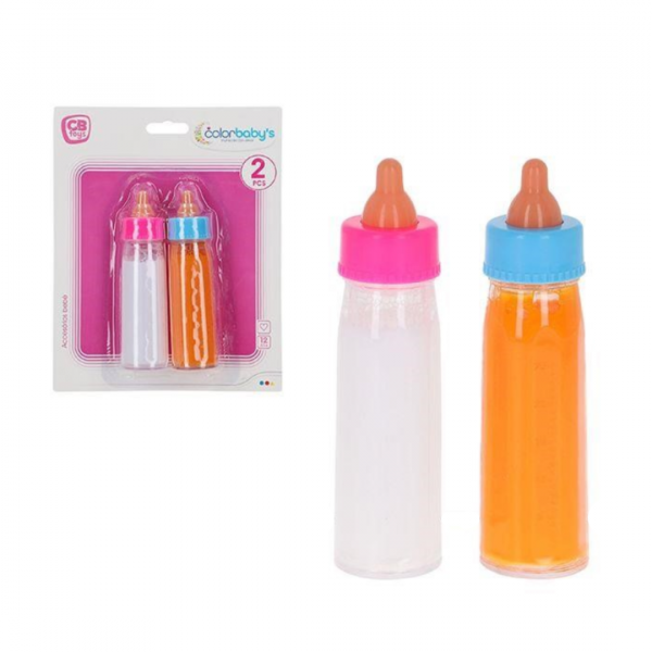 Conjunto 2 Biberões para Bonecas