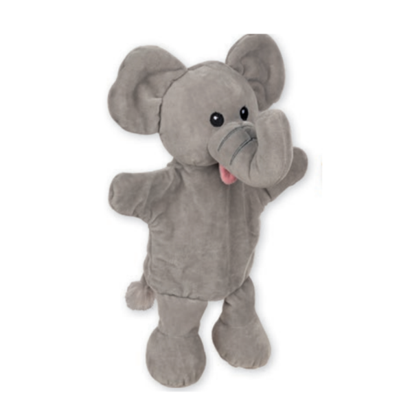 Fantoche de mão Elefante com patas