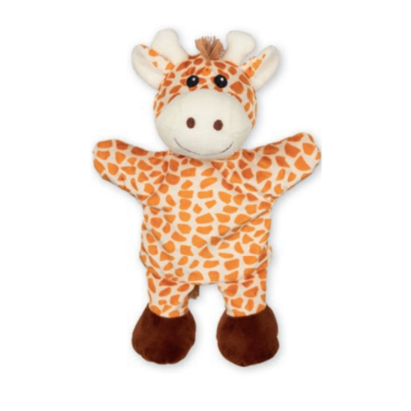 Fantoche de mão Girafa com patas