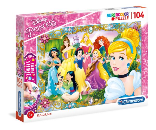 Puzzle 104 Disney Princess - Jewels