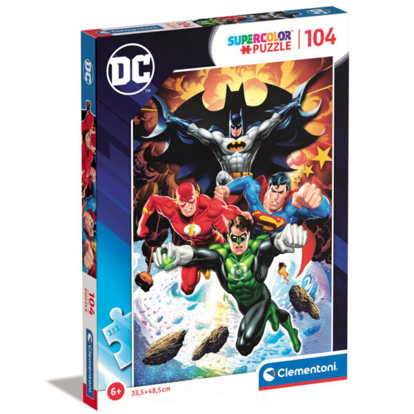 Puzzle 104 DC Comics Super-Heróis
