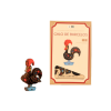 Puzzle 3D em Madeira Magnético Galo de Barcelos - Image 4