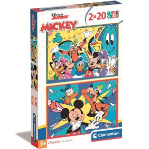 PUZZLE 2X20 DISNEY MICKEY