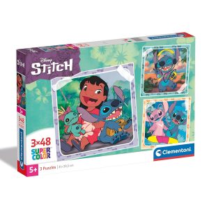 PUZZLE 3X48 STITCH DISNEY